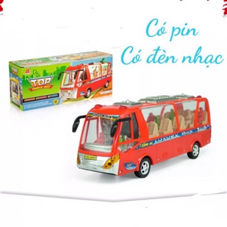 Hộp đồ chơi xe buýt phục vụ khách siêu đẹp cho bé 26093 26093