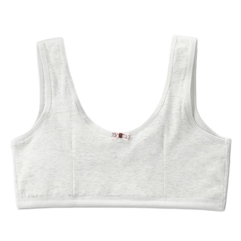 Áo Ngực Cotton Hai Lớp Không Gọng Màu Sắc Ngọt Ngào Cho Nữ