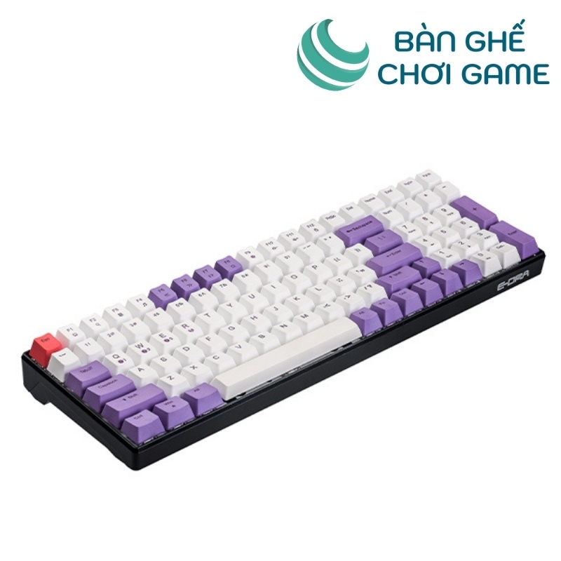 Bàn phím cơ không dây E-Dra EK396W Gateron  - Hàng chính hãng