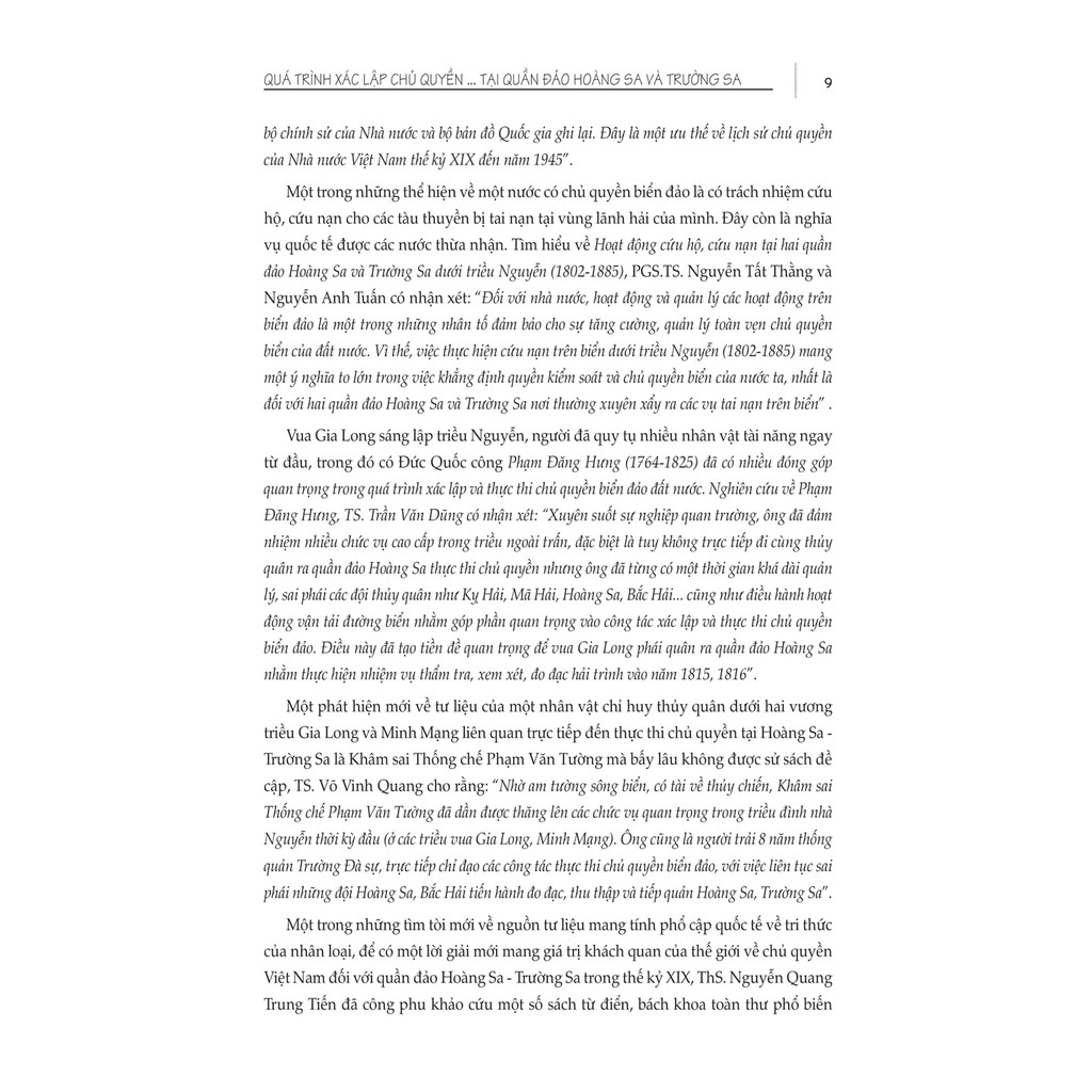 Sách - Quá Trình Xác Lập Chủ Quyền Của Nhà Nước Việt Nam Tại Quần Đảo Hoàng Sa Và Trường Sa | BigBuy360 - bigbuy360.vn