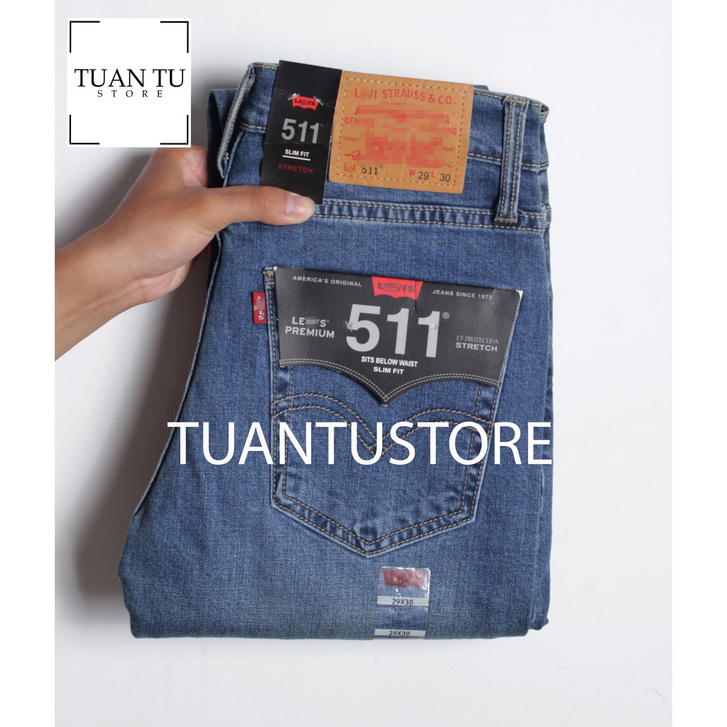 Quần Jeans Levis 511-T04 Made in cambodia