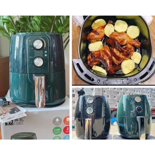 Nồi Chiên Không Dầu CAMEL Dung Tích 5L/ 6L / 7L. Nồi Ko Cần Dầu Đảm Bảo Sức Khỏe Gia Đình