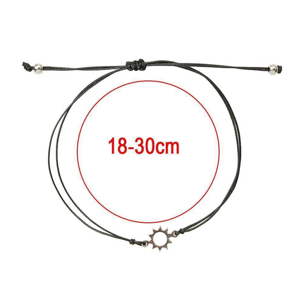 Set 3 Vòng Tay Tình Bạn M7B4 Mặt Trăng Ngôi Sao Đơn Giản