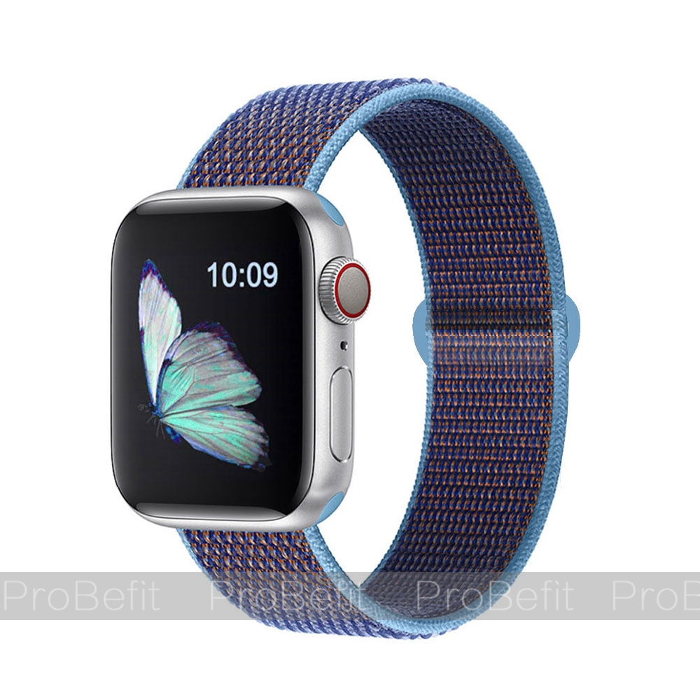 Dây Đeo Bằng Sợi Nylon 3 / 2 / 1 (38Mm / 42mm) Cho Iwatch Series 4 5 6 Se 40mm 44mm