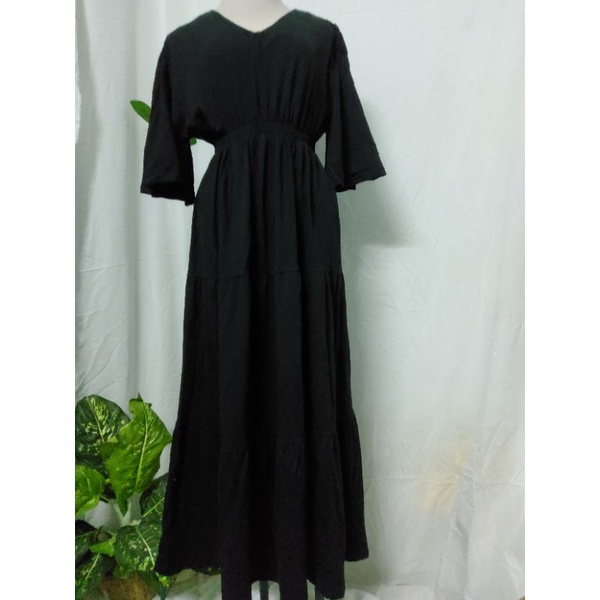 Đầm cotton maxi dài đi biển, dạo phố form dáng đẹp