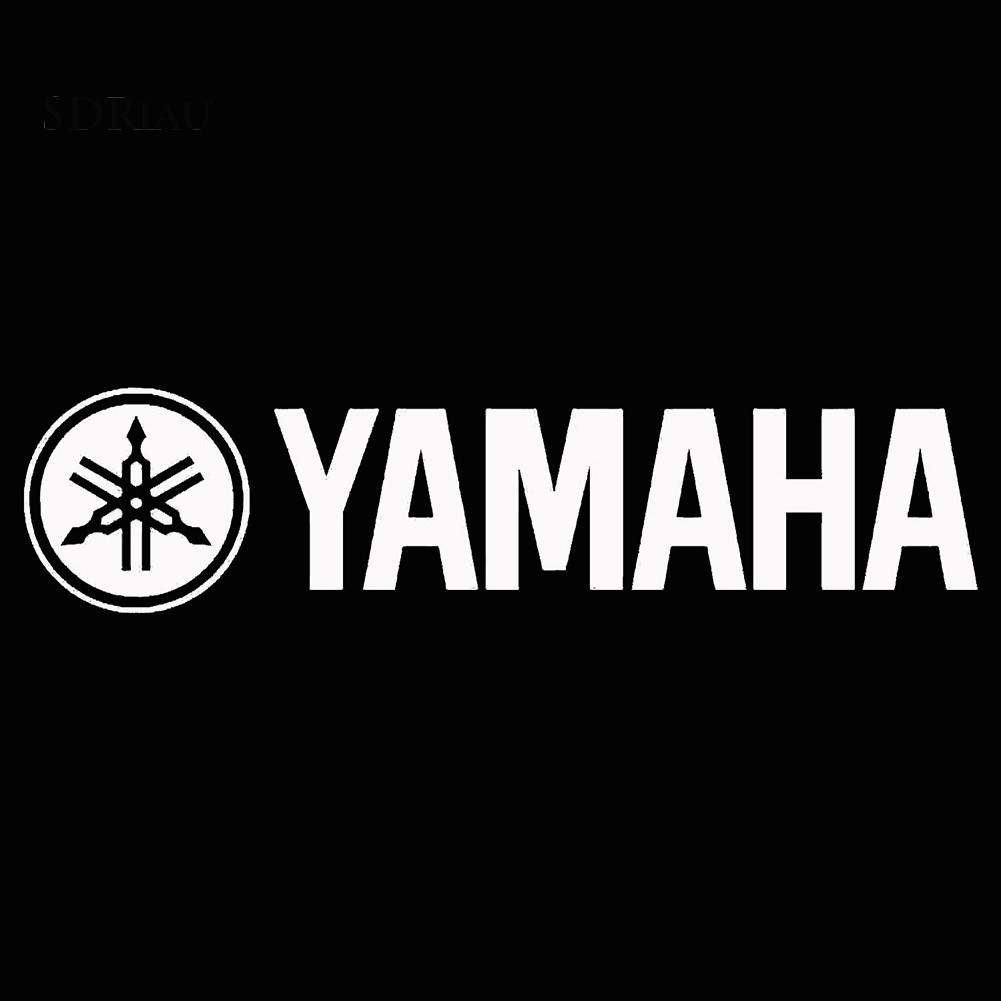 Decal dán trang trí phản quang " Yamaha " cho xe hơi / xe tải