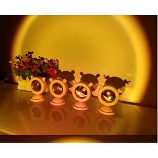 Rainbow Color Led Lights With Bracket Modern Style