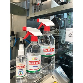 Cồn 70 Độ - 90 Độ Vĩnh Phúc Vòi Xịt, Dung Tích 1000Ml