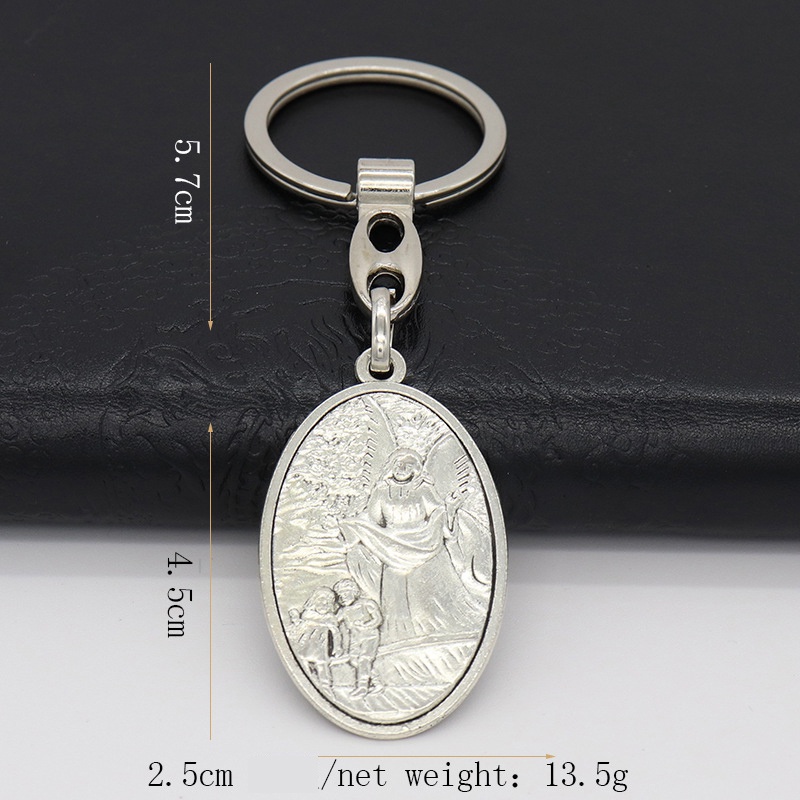 Móc Khóa Hình Đức Mẹ Guadalupe Virgin Mary Miraculous Medal