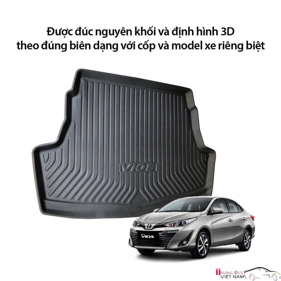 Lót Cốp Nhựa Dẻo Xe HONDA CITY 2015-2021 Đàn Hồi, Không Mùi, Chống Nước Dễ Vệ Sinh -FREE SHIP