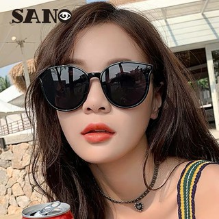 Kính mát tròng to phong cách vintage Hàn Quốc