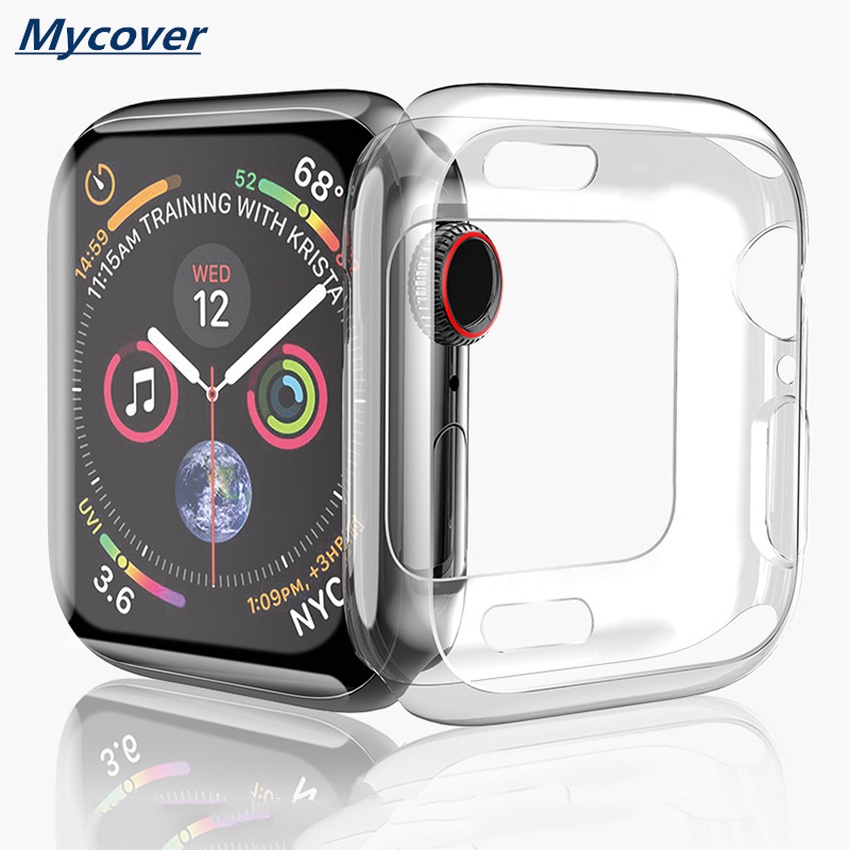 Ốp bảo vệ trong suốt cho đồng hồ thông minh Apple 44mm 40mm 38mm 42mm Iwatch Serie 5 4 3 2 1