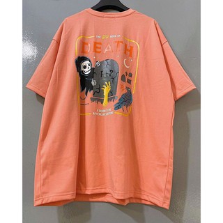 Áo Thun in DEATH hình thật unisex