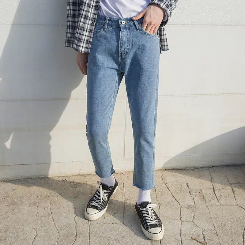 Quần JEAN Nam HÀN QUỐC quần baggy jeans mã 2222 Kun Shop | BigBuy360 - bigbuy360.vn