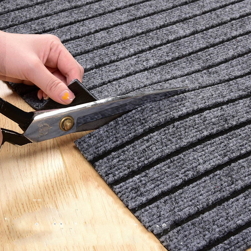 Thảm bếp vải polyester đế cao su thấm nước chống trơn trượt đa kích thước | BigBuy360 - bigbuy360.vn