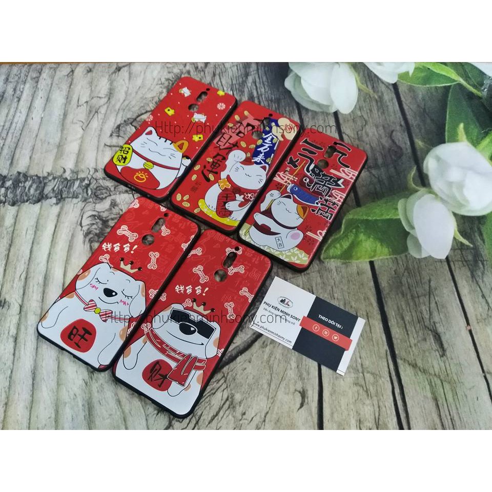 Ốp dẻo Huawei Nova 2i in hình Tết