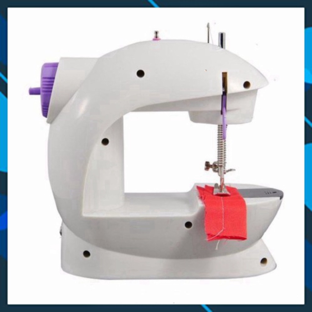 Máy May mini cầm tay CMD 202 gia đình tặng kèm kim chỉ