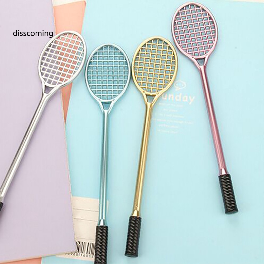 Set 4 cây viết mực hình vợt cầu lông cá tính