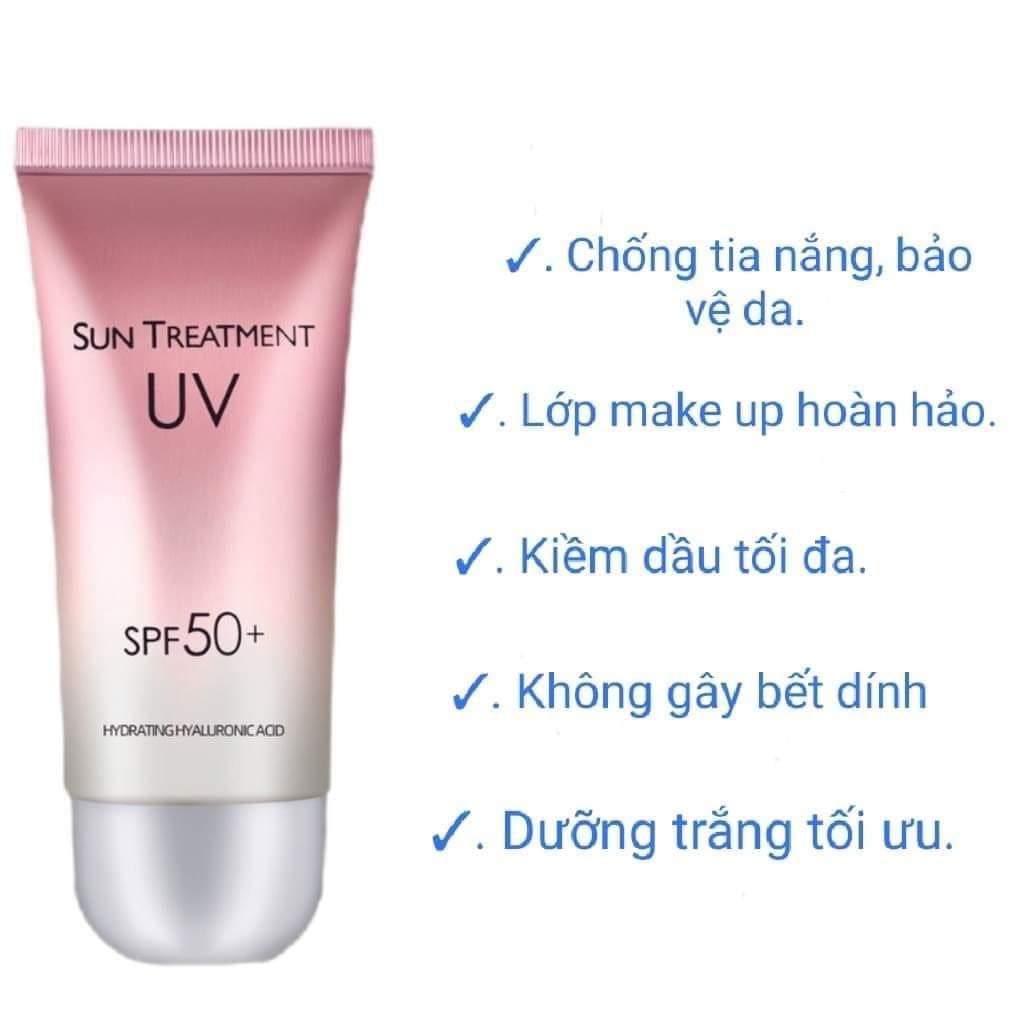 Kem Chống Nắng Trắng Da SUN TREATMENT UV SPF50+ P0366