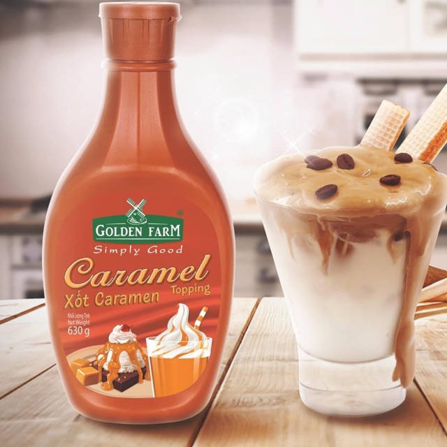 Sốt caramel golden Fram