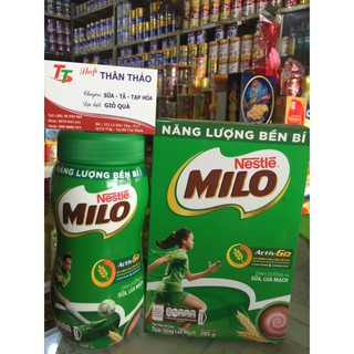 Milo Hủ 400 gram - Hộp giấy 285 gram