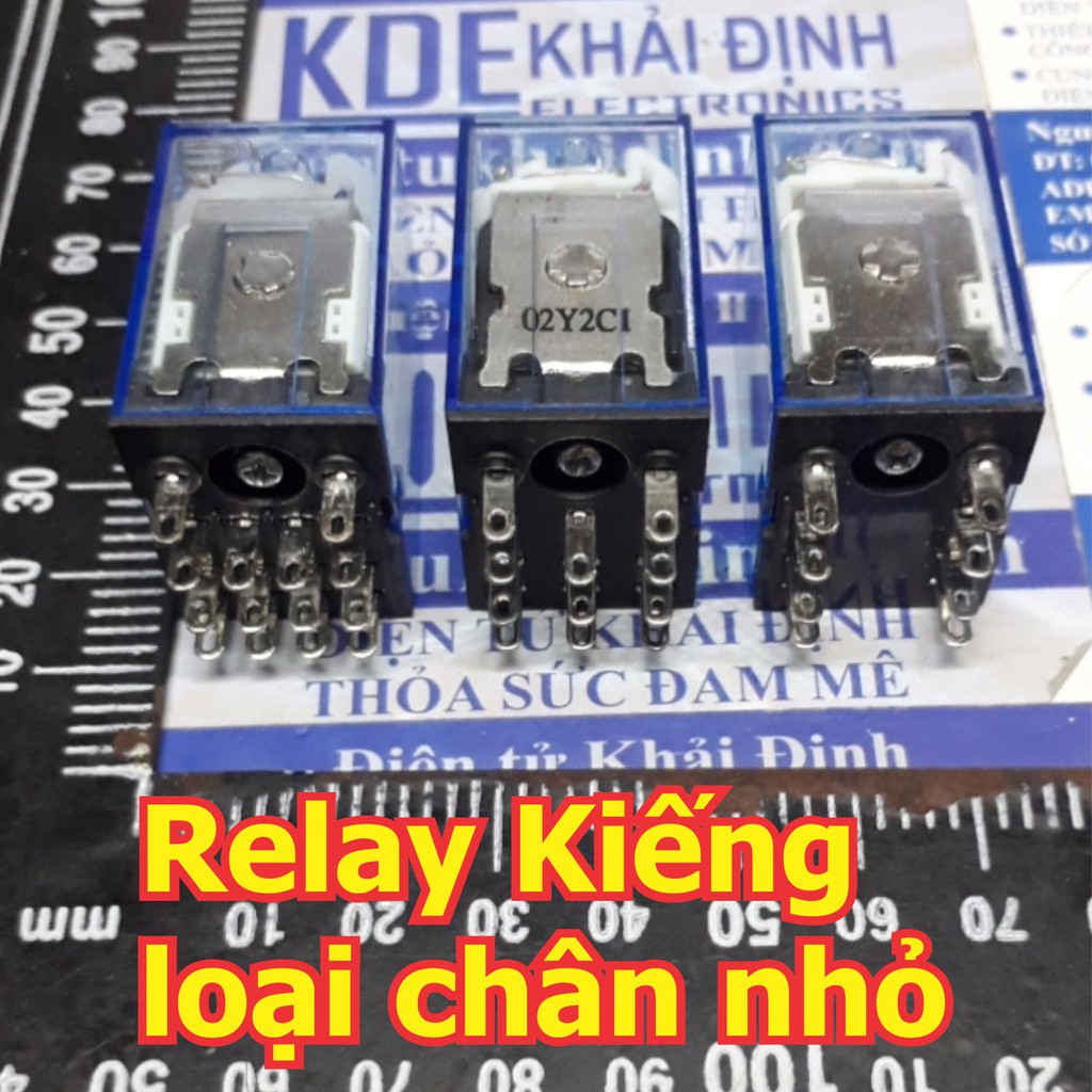 Relay Kiếng MY2N-J HH52P loại 8 chân nhỏ, điện áp 12Vdc/220Vac kde5412