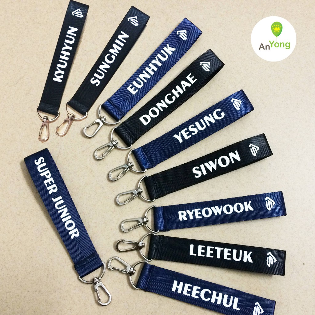 MÓC KHÓA NAMETAG SUPER JUNIOR