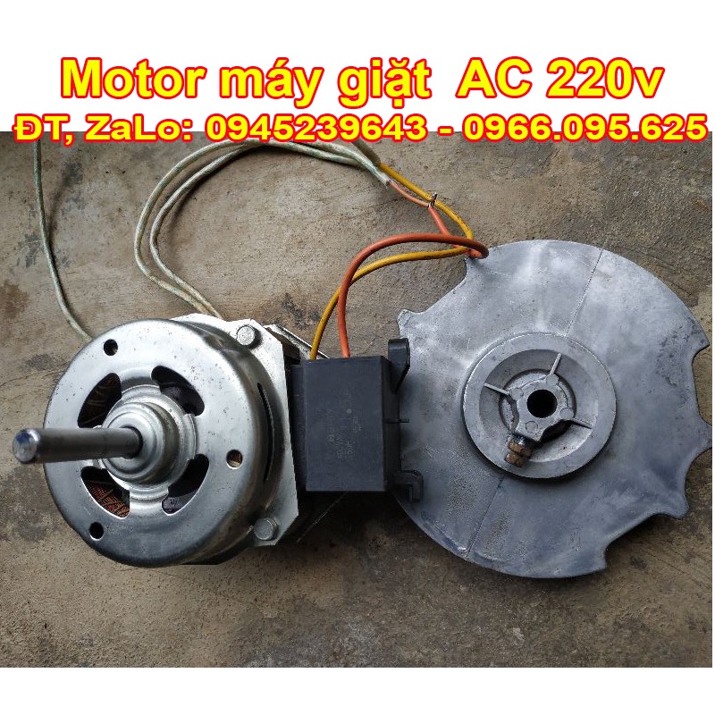 Motor động cơ máy giặt cửa đứng cũ
