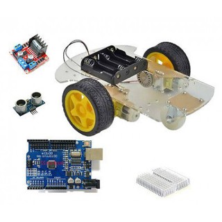 Set linh kiện robot tránh vật cản- Điện tử 2T
