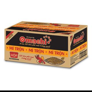 [Mã GROSALE2703 giảm 8% đơn 250K] MÌ OMACHI TRỘN SỐT TÔM PHÔ MAI TRỨNG MUỐI 12 HỘP * 105G