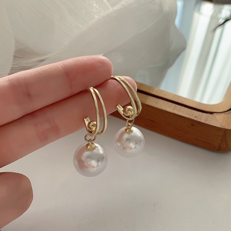 Khuyên Tai Ngọc Trai Lễ Hội Phong Cách Trung Hoa Đơn Giản Thời Trang Mới 2022 Dành Cho Bạn Nữ