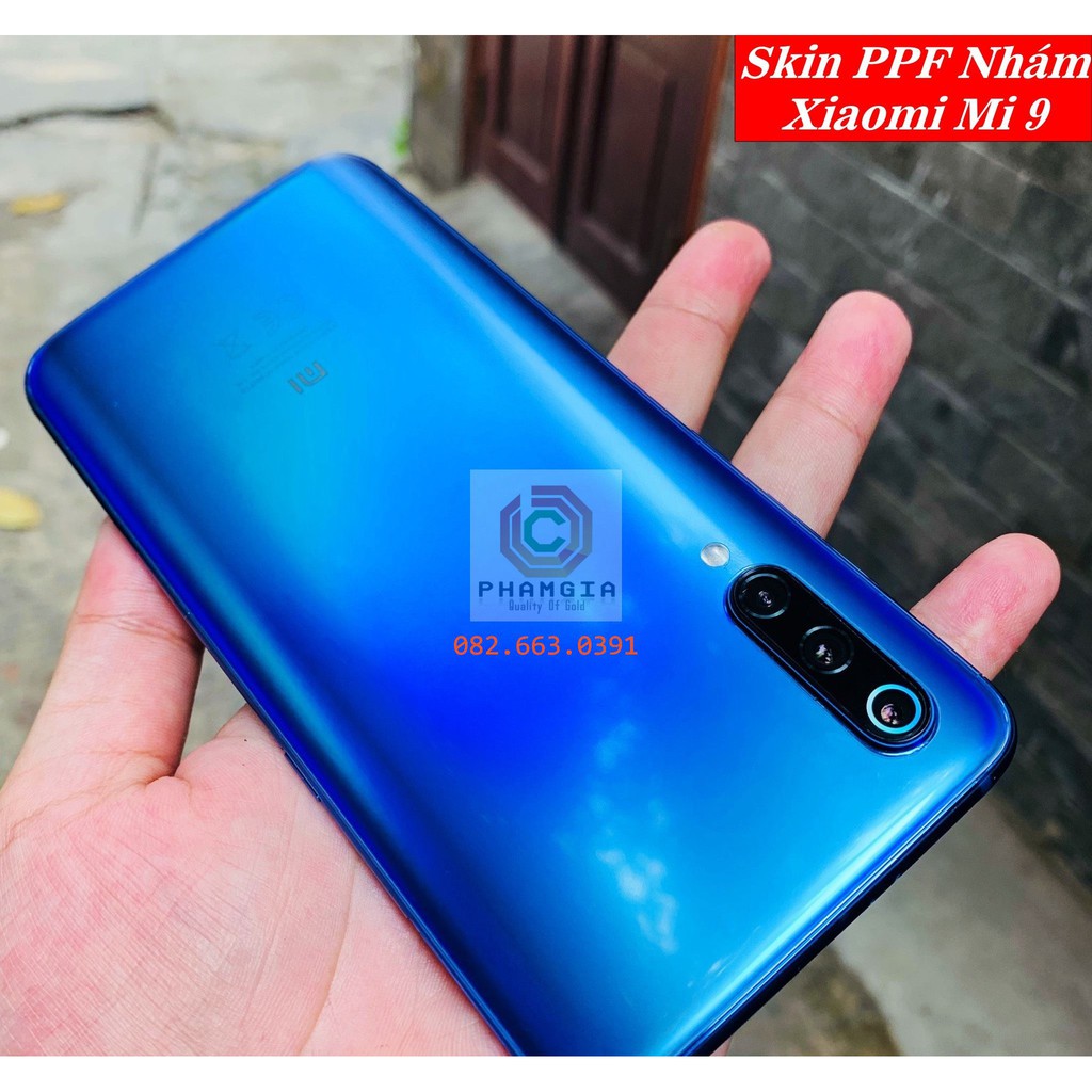 Dán PPF bóng, nhám cho Xiaomi Mi 9 màn hình, mặt lưng, full lưng viền siêu bảo vệ