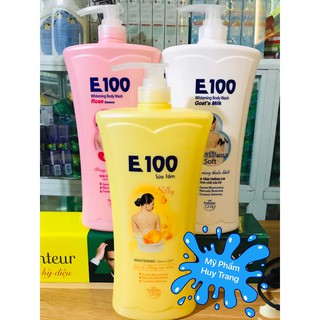 SỮA TẮM E100 SILKY 1,2ML và 800ML