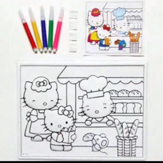 10 Tranh Tô 3D Cho Bé Khổ A4