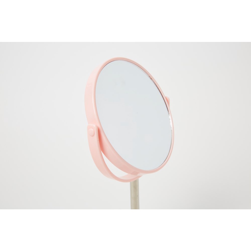 Gương Để Bàn ARTBOX Hàn Quốc Hai Mặt Hình Tròn Màu Hồng