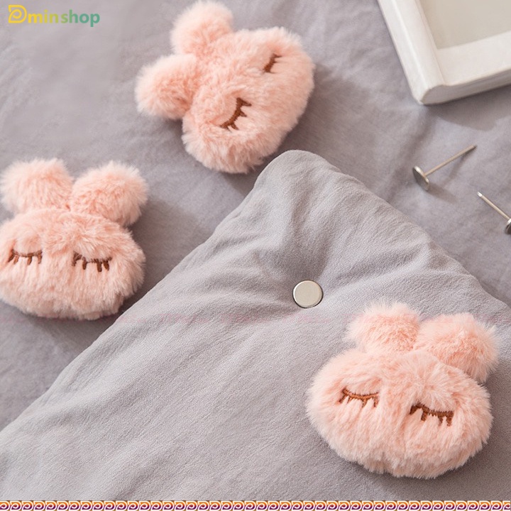RABBIT LABA - Kẹp Ghim Chăn Ga Gối Cao Cấp Giúp Cố Định Chăn, Chống Xê Dịch, Chống Trượt Tiện Dụng, Thỏ Giữ Mền