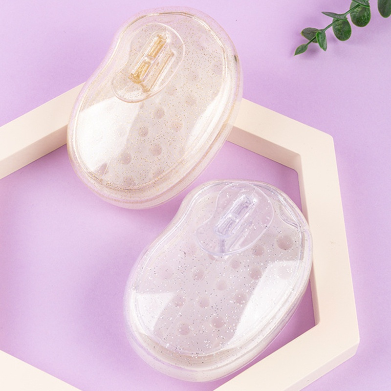 Bàn Chải Gội Đầu Massage Da Đầu Bằng Silicon Mềm Giúp Thư Giãn