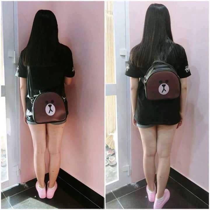 BALO DA MINI 2 IN 1 SIZE NHỎ