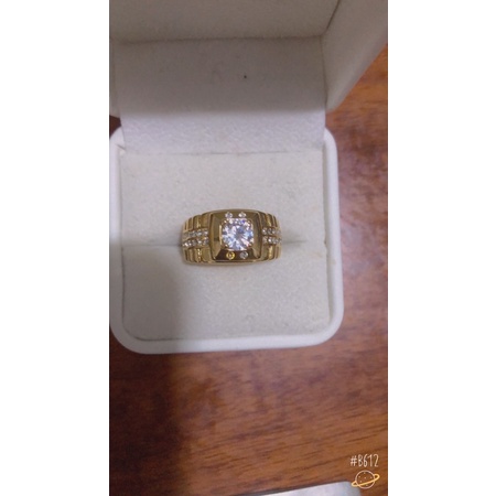 nhẫn nam mạ vàng đẹp cực sáng bóng