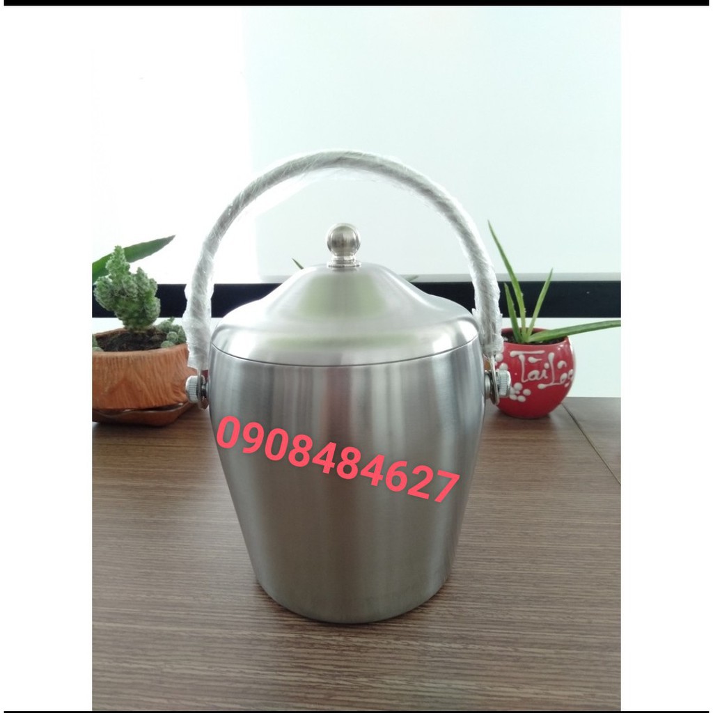 Xô Đá 2 Lớp Inox 304 Giữ Nhiệt