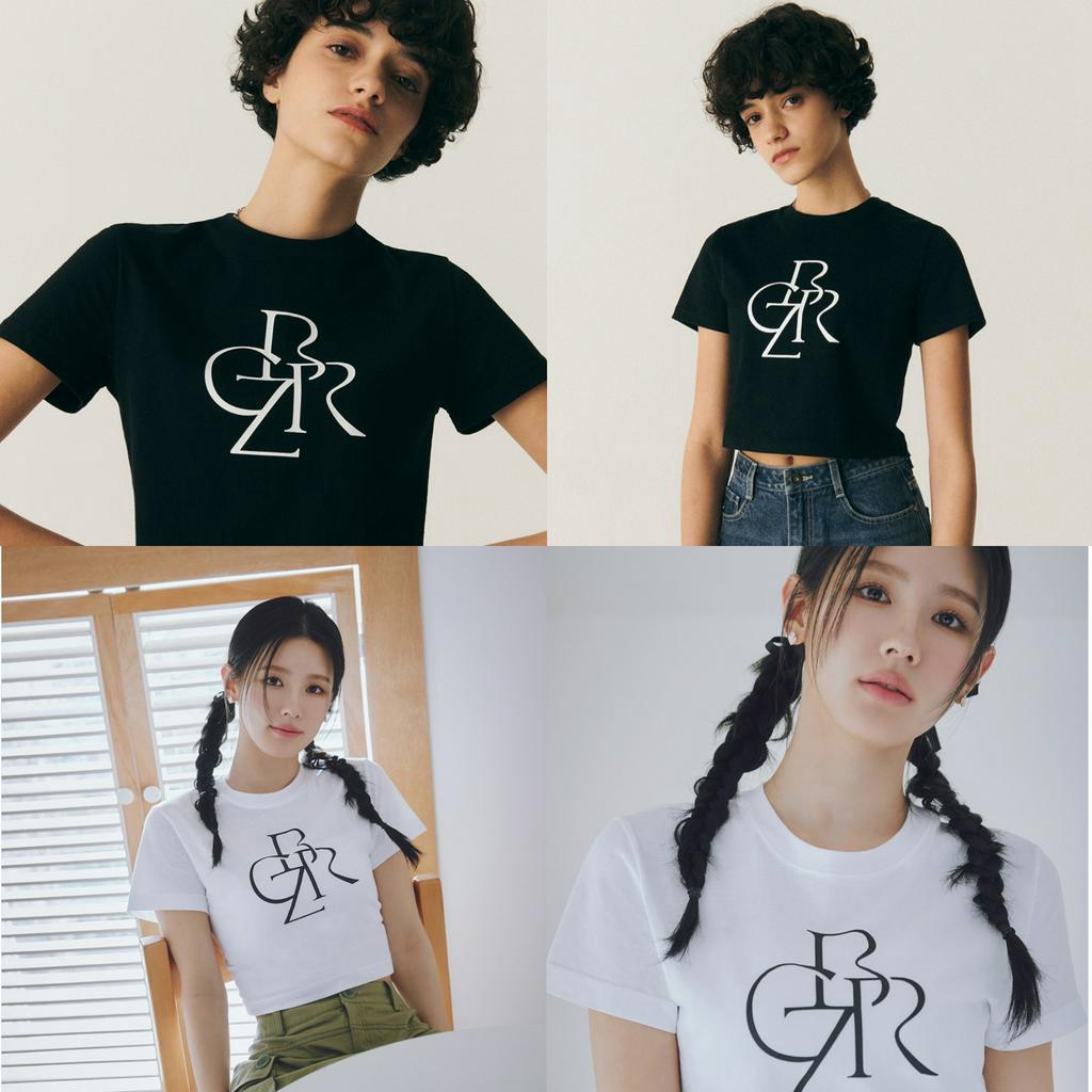 Áo Crop CITYBREEZE Logo Cropped Short Sleeve