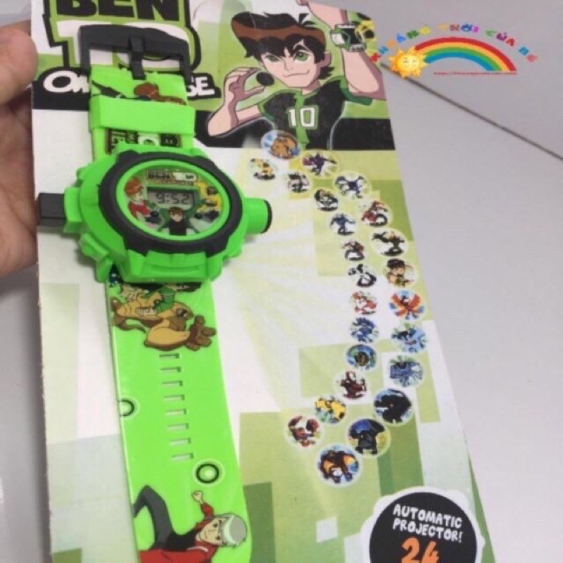 Đồ Chơi Đồng Hồ Đeo Tay Ben 10 Biến Hình Xịn Sò Dành Cho Bé