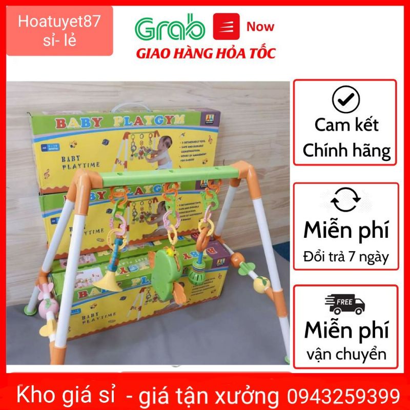Kệ chữ A con vẹt có nhạc cho bé