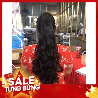 Tóc ngoạm xoăn dài sang chảnh hàn quốc 50cm