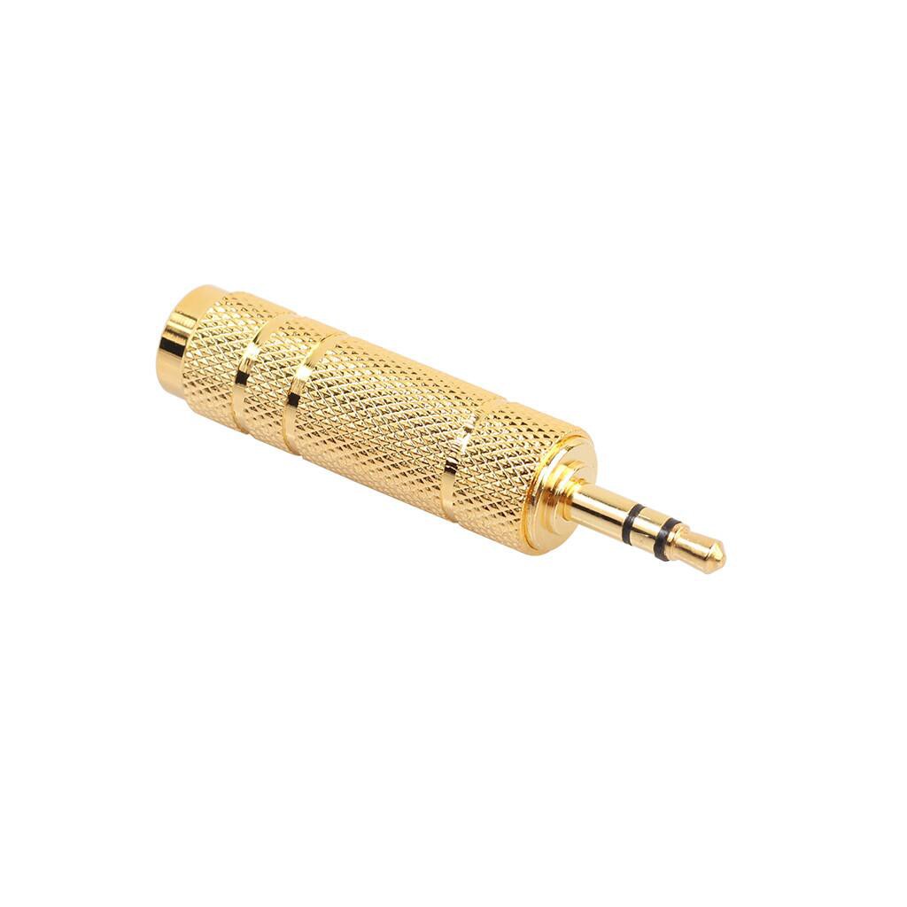 Jack 6 Ly  Sang 3.5mm VD-T9 Chân Đồng OFC, Mạ Vàng - Đầu Chuyển Đổi Giắc Cắm Âm Thanh Lỗi 1 Đổi 1 Trong 7 Ngày