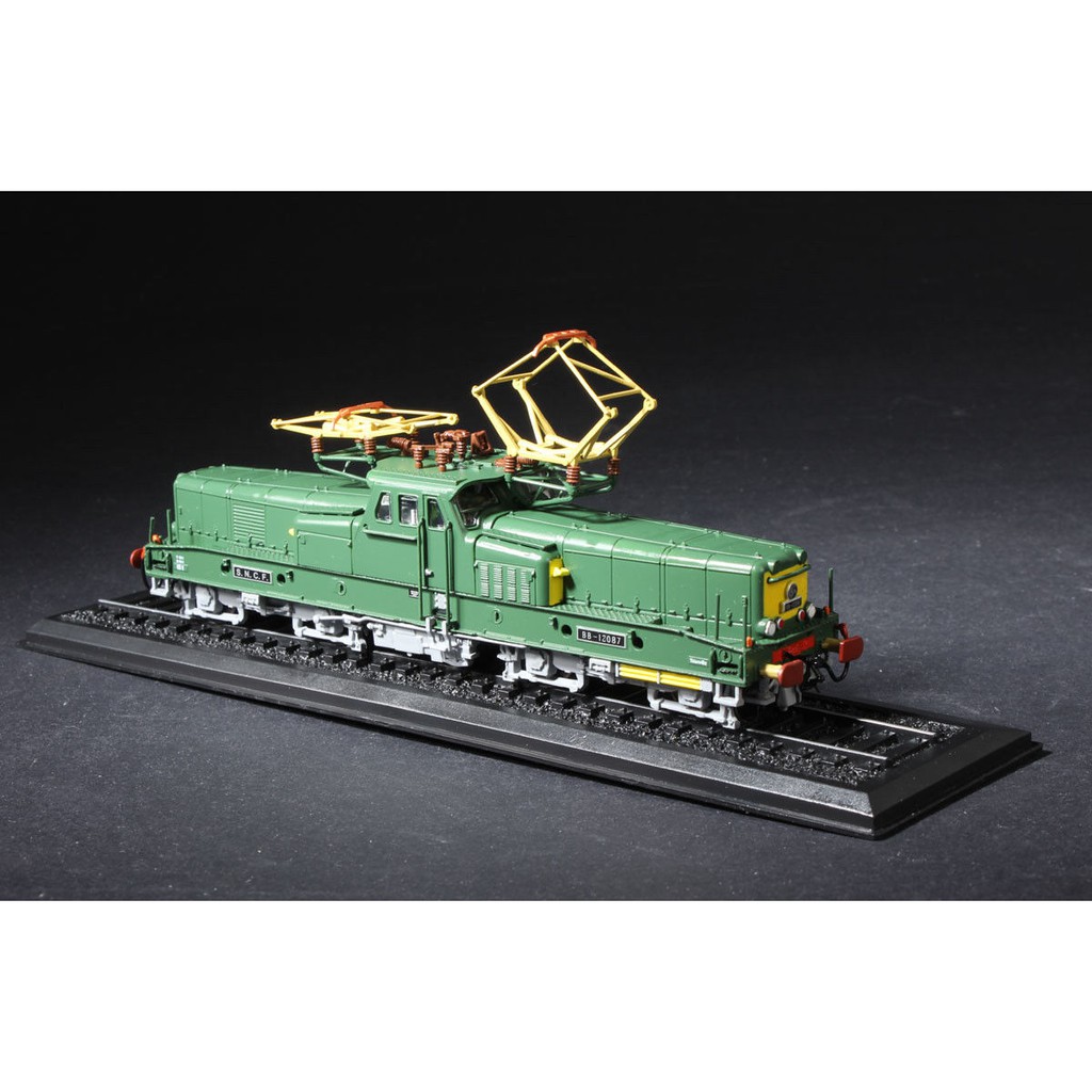 Mô hình đầu máy tàu hỏa SNCF BB 12087 1957 Atlas tỉ lệ 1:87