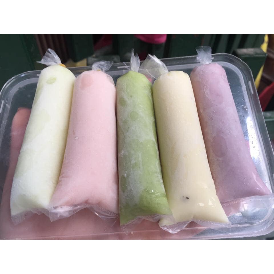 Sữa chua túi tuổi thơ mix vị hộp 15 chiếc [ Hana Food