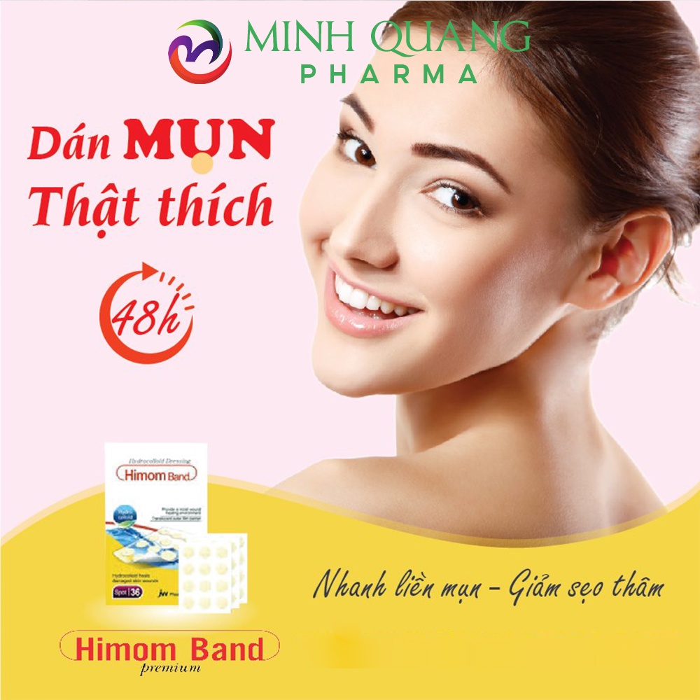 Miếng dán mụn HIMOM BAND hộp 36 miếng