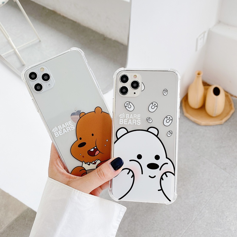Iphone 12 11 Pro Xs Max Xr X 8 7 6 6s Plus Se 2020 Ốp Điện Thoại Bằng Silicon Mềm Chống Rơi In Hình Gấu Trúc Đáng Yêu Cho | BigBuy360 - bigbuy360.vn