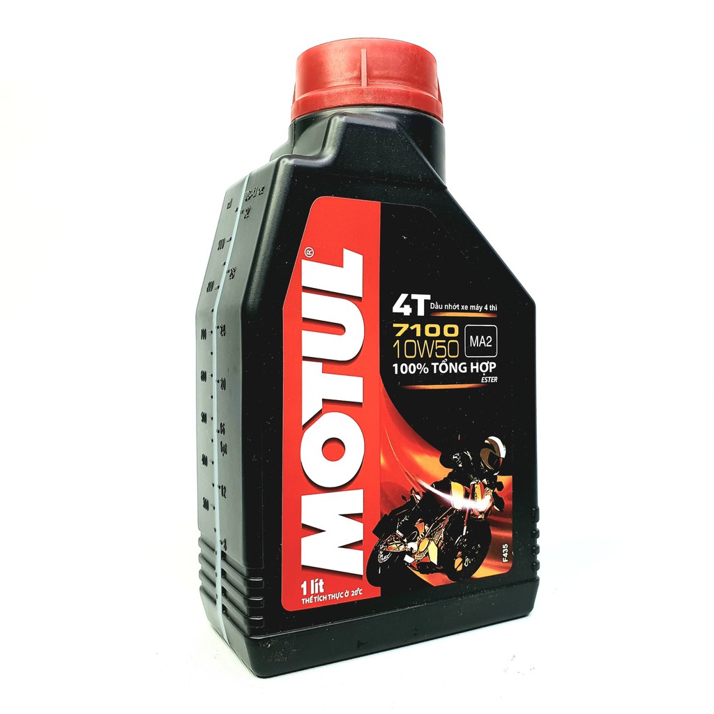 Nhớt cho xe máy,mô tô phân khối lớn Motul 7100 4T 10W50 1L